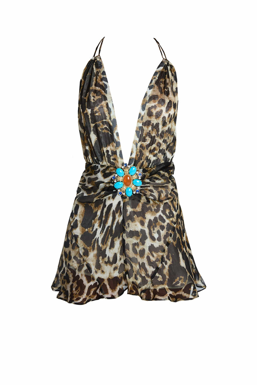 AMAZONIA dress- leopard  -  CLOTHING  -  B Ā M B A S W I M