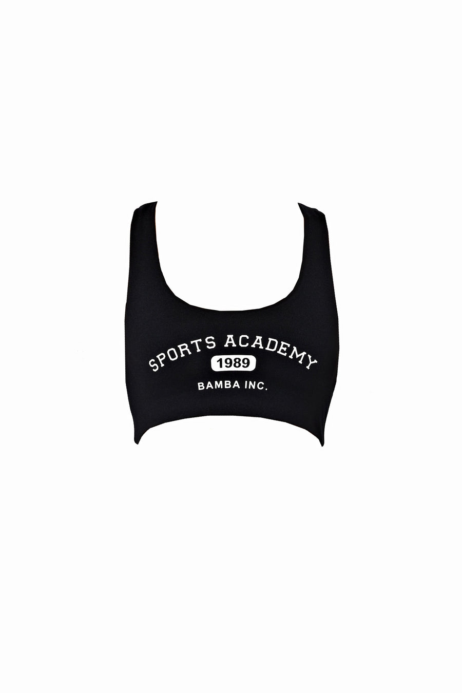 Sports Academy Bra - blk/ wht  -  CLOTHING  -  B Ā M B A S W I M