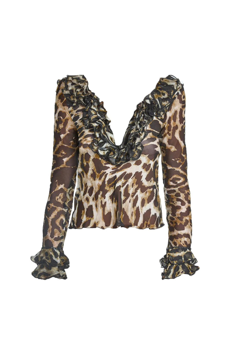 NIRVANA top- leopard  -  CLOTHING  -  B Ā M B A S W I M